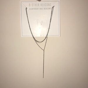 Silver necklaces